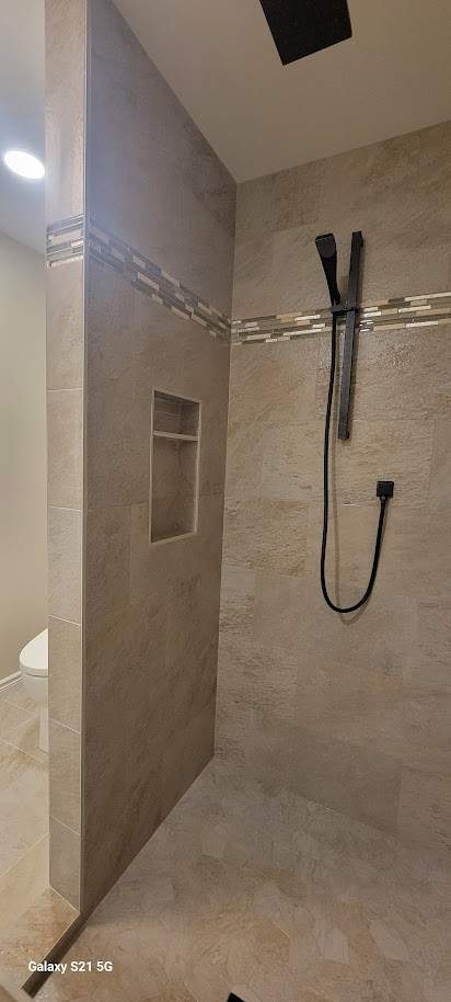 Shower renovations from Vander Lee Construction in Grand Haven, Michigan